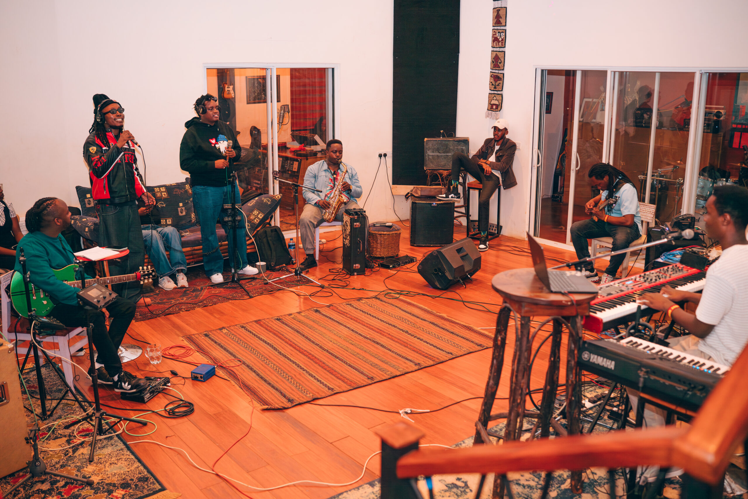 Joshua Baraka’s Arrival & Rehearsals Ahead of Blankets & Wine Festival