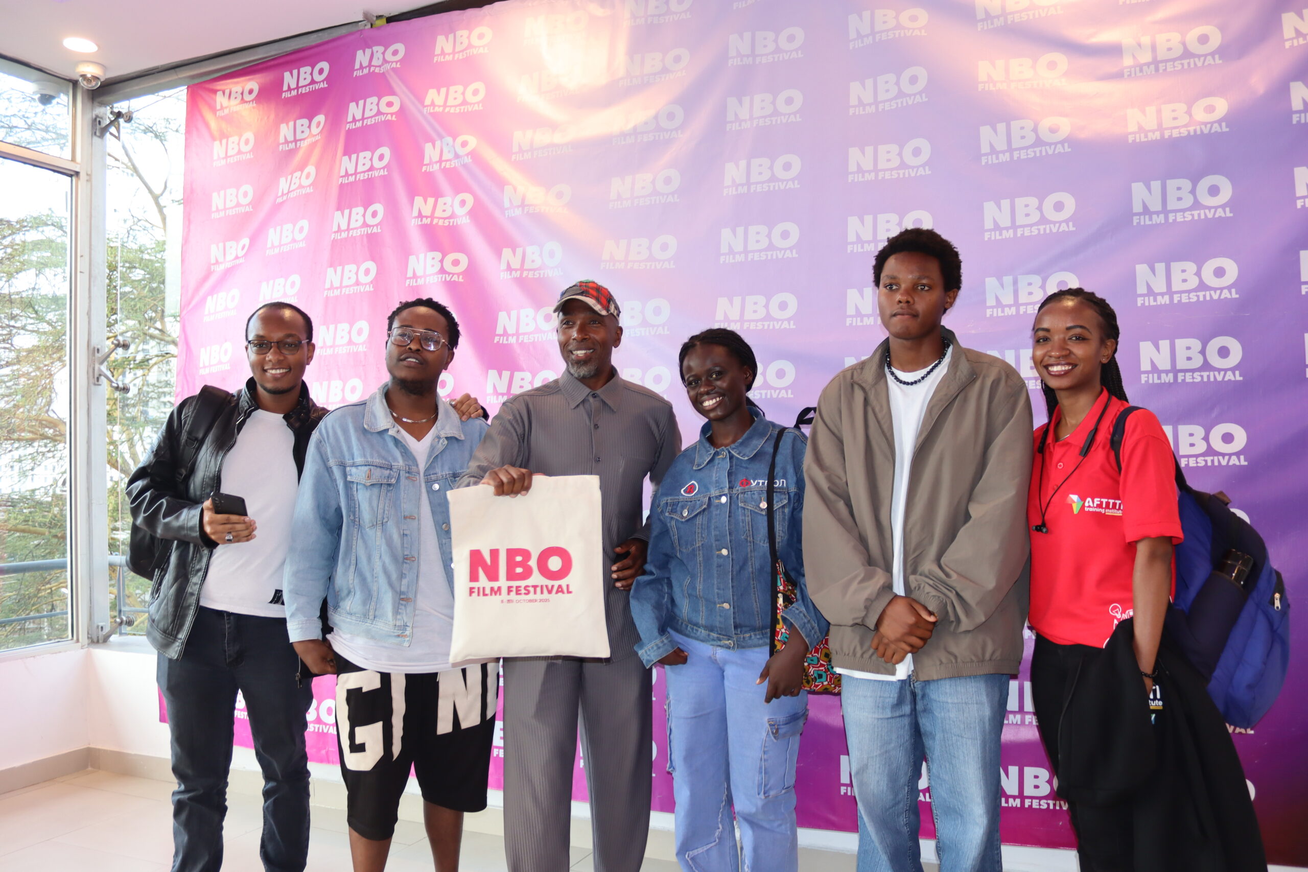 AFTTTI Students Join Hollywood Star Ntare Guma Mbaho Mwine For An Inspiring Film Experience At The Nairobi Film Festival